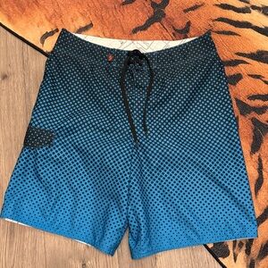 Tony Hawk Black and Blue Dot Board Shorts